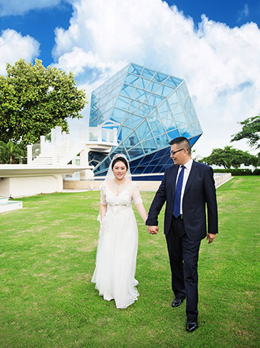 巴厘岛钻石教堂婚礼