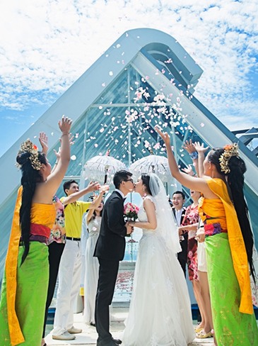 巴厘岛尤马娜教堂婚礼