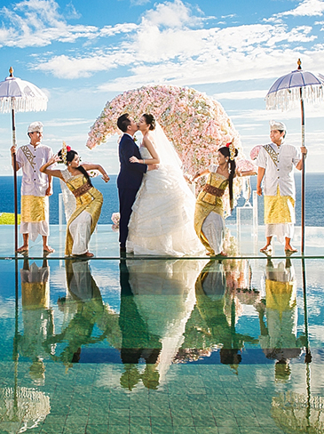 巴厘岛天空之镜婚礼